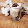 Bougie verre chantilly cookies-chocolat