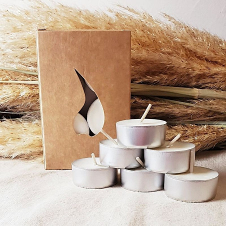 Pochette découverte 6 mini bougies naturelles Pochette découverte 6 mini bougies naturelles